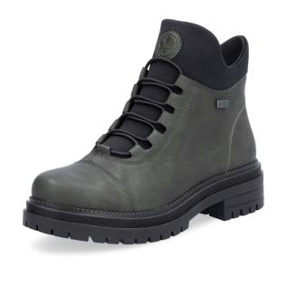 Dámská kotníková obuv RIEKER Y3163-54 zelená W5