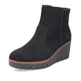 Dámská kotníková obuv RIEKER Y5065-00 černá W4