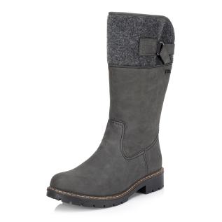 Dámské kozačky RIEKER Y9190-45 šedá W4