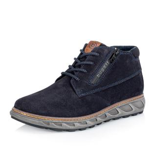 Pánská kotníková obuv BUGATTI AP730-4100 modrá W4