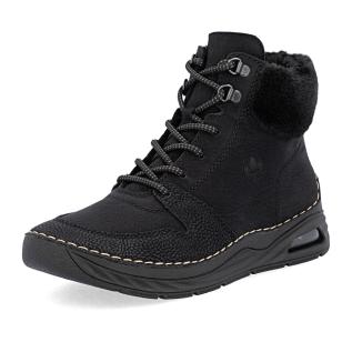 Dámská kotníková obuv RIEKER 44555-00 černá W5