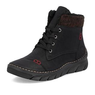 Dámská kotníková obuv RIEKER 55031-00 černá W5