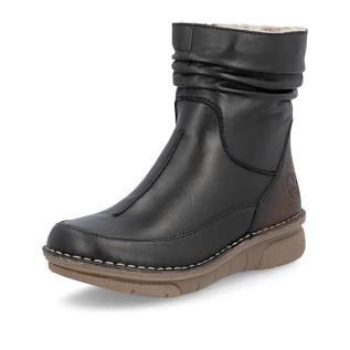 Dámská kotníková obuv RIEKER 73366-00 černá W5