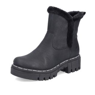 Dámská kotníková obuv RIEKER 74082-00 černá W5