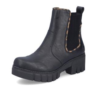 Dámská kotníková obuv RIEKER 74562-00 černá W5