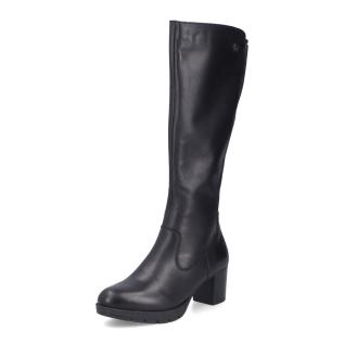 Dámské kozačky RIEKER 77684-00 černá W5