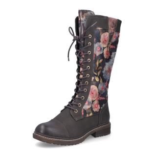 Dámské kozačky RIEKER 94731-91 hnědá W5