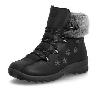 Dámská kotníková obuv RIEKER L7106-00 černá W5