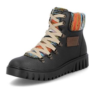 Dámská kotníková obuv RIEKER Y3443-00 černá W5