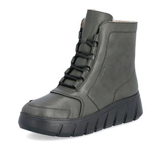 Dámská kotníková obuv RIEKER Y3505-52 zelená W5