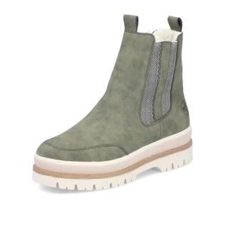 Dámská kotníková obuv RIEKER Y6271-54 zelená W5