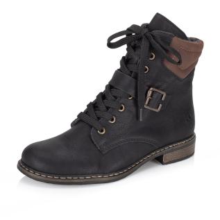 Dámská kotníková obuv RIEKER 71200-00 černá W5