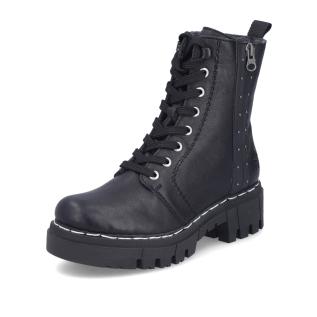 Dámská kotníková obuv RIEKER 74044-00 černá W5