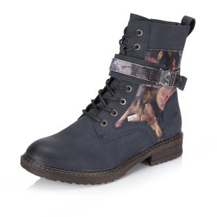 Dámská kotníková obuv RIEKER 94722-14 modrá W5