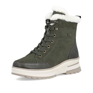 Dámská kotníková obuv REMONTE D2B76-54 zelená W5