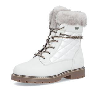 Dámská kotníková obuv REMONTE D9383-80 bílá W5