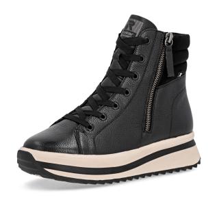 Dámská kotníková obuv RIEKER W3870-00 černá W5