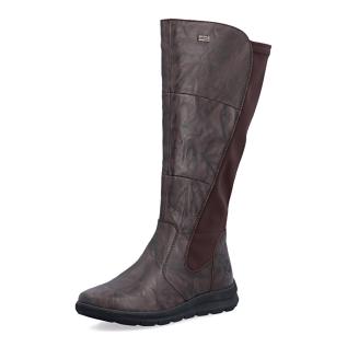 Dámské kozačky RIEKER Z0067-25 hnědá W6