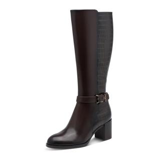 Dámské kozačky TAMARIS 25519-47-304 hnědá W6