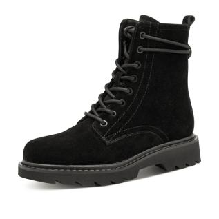 Dámská kotníková obuv TAMARIS 1-25219-45   BLACK SUEDE 004   H/W6