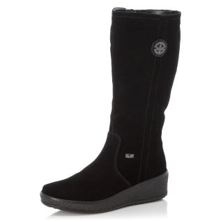 Dámské kozačky RIEKER Y4470-00 černá W5
