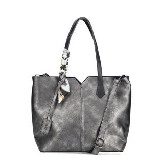 Dámská kabelka RIEKER H1006-42 stříbrná W5