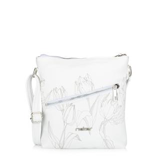 Dámská kabelka RIEKER C2441-110-TUL bílá S6