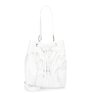 Dámská kabelka RIEKER C2607-110-TUL bílá S6