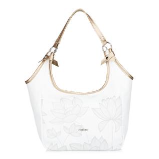 Dámská kabelka RIEKER C2609-206/H12-206/H15-KWT bílá S6