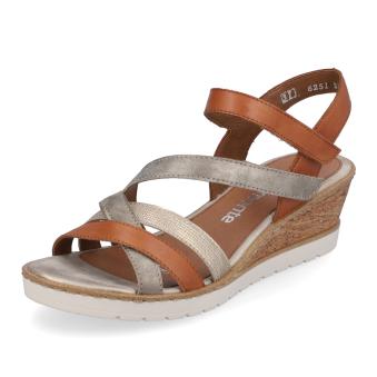 Dámské sandály REMONTE R6251-23 hnědá S3