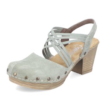 Dámské sandály RIEKER 66778-52 zelená S5