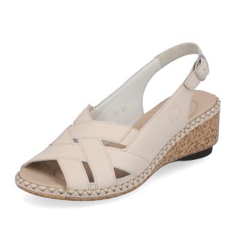Dámské sandály RIEKER 66189-60 béžová S6