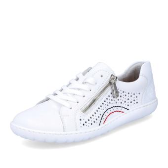 Dámské polobotky RIEKER 52824-80 bílá S6