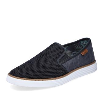 Pánské mokasíny RIEKER B2265-14 modrá S5