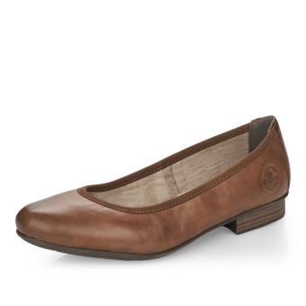 Dámské baleríny RIEKER 51994-24 hnědá S6