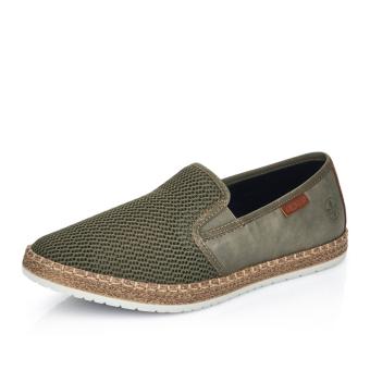 Pánské mokasíny RIEKER B5265-54 zelená S5