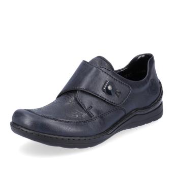 Dámské polobotky RIEKER 48951-14 modrá W5