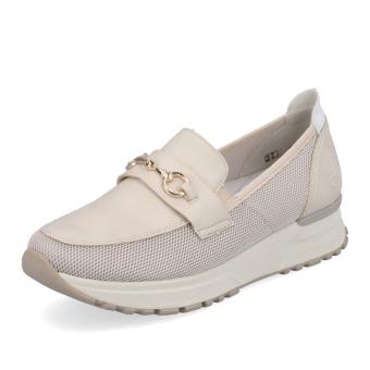 Dámské mokasíny RIEKER N7455-60 béžová S5