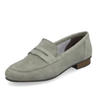 Dámské mokasíny RIEKER 51954-52 zelená S3