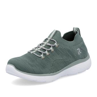 Dámské tenisky RIEKER M5074-52 zelená S6