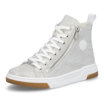 Dámské tenisky RIEKER N3945-40 stříbrná S6