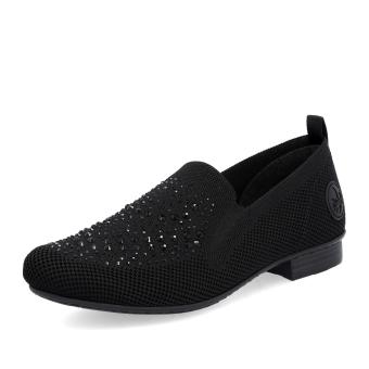 Dámské mokasíny RIEKER 51989-00 černá S6