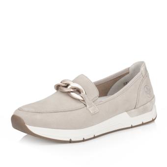 Dámské mokasíny RIEKER 58944-60 béžová S6