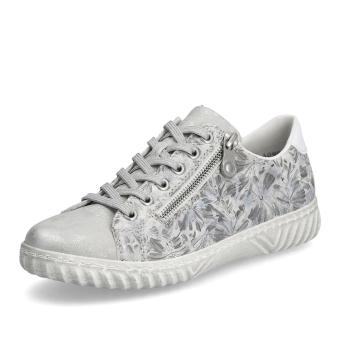 Dámské tenisky RIEKER N0900-90 stříbrná S6