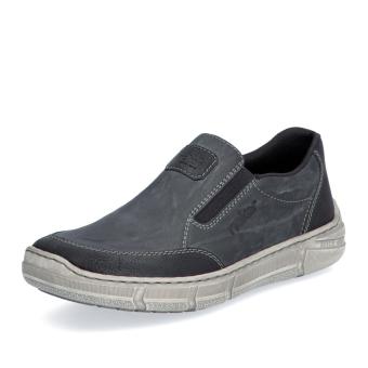 Pánské mokasíny RIEKER 04054-45 šedá W5