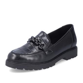 Dámské mokasíny RIEKER 45561-01 černá W5