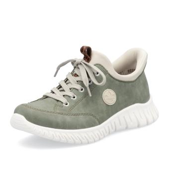 Dámské tenisky RIEKER M5354-52 zelená S5