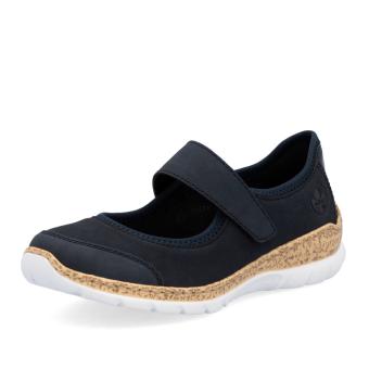 Dámské baleríny RIEKER N42B0-14 modrá S6