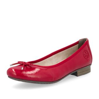 Dámské baleríny RIEKER 51950-33 červená S5