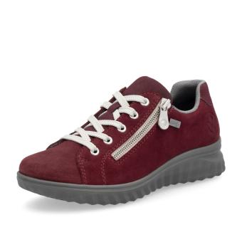 Dámské polobotky RIEKER 59000-35 červená S5